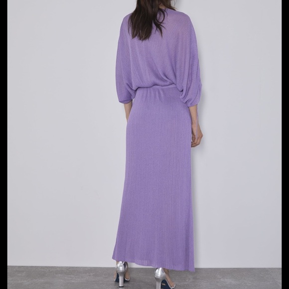 Knit wrap dress - Picture 7 of 9